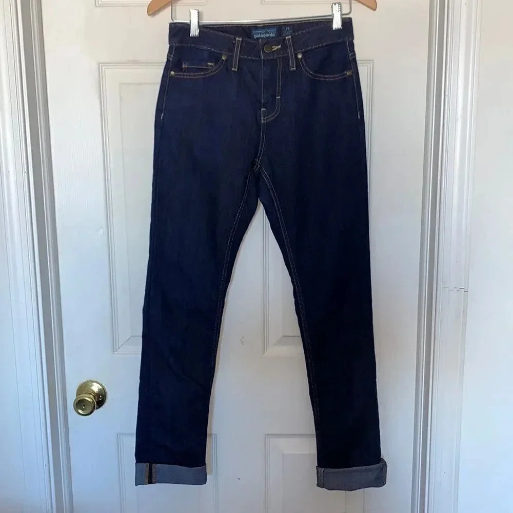 Patagonia Regular Rise Straight Jeans Blue Size 25